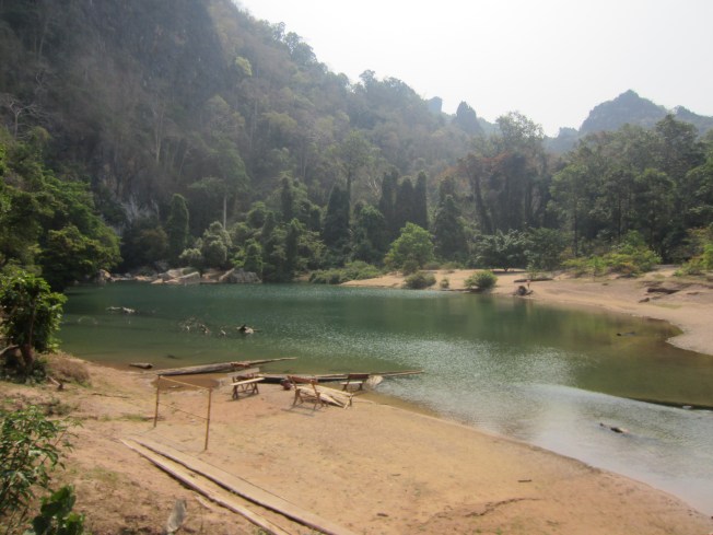 River Outside Kong Lo Cave River Outside Kong Lo Cave