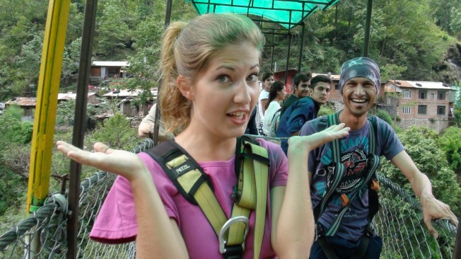 Erica Hobbs Bungy Jump