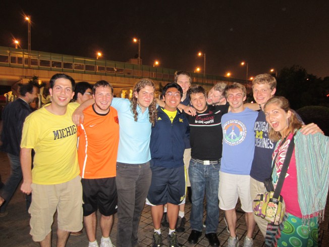 Michigan Men's Glee Club in China