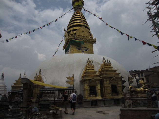 Swayambhunath, a unique temple complex that blends both Buddhism and Hinduism